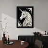 Diamond Painting-DIY Special Shaped Drill Pearl Painting Unicorn(30x40cm)