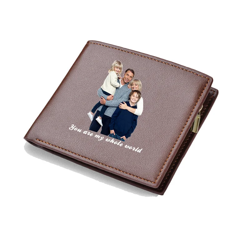Custom Photo Print Wallet [Christmas gift to your love]