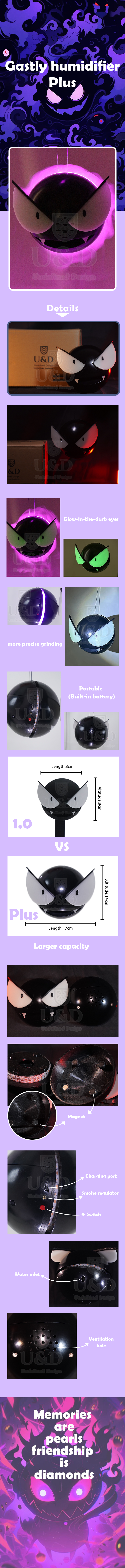 Gastly humidifier Plus 