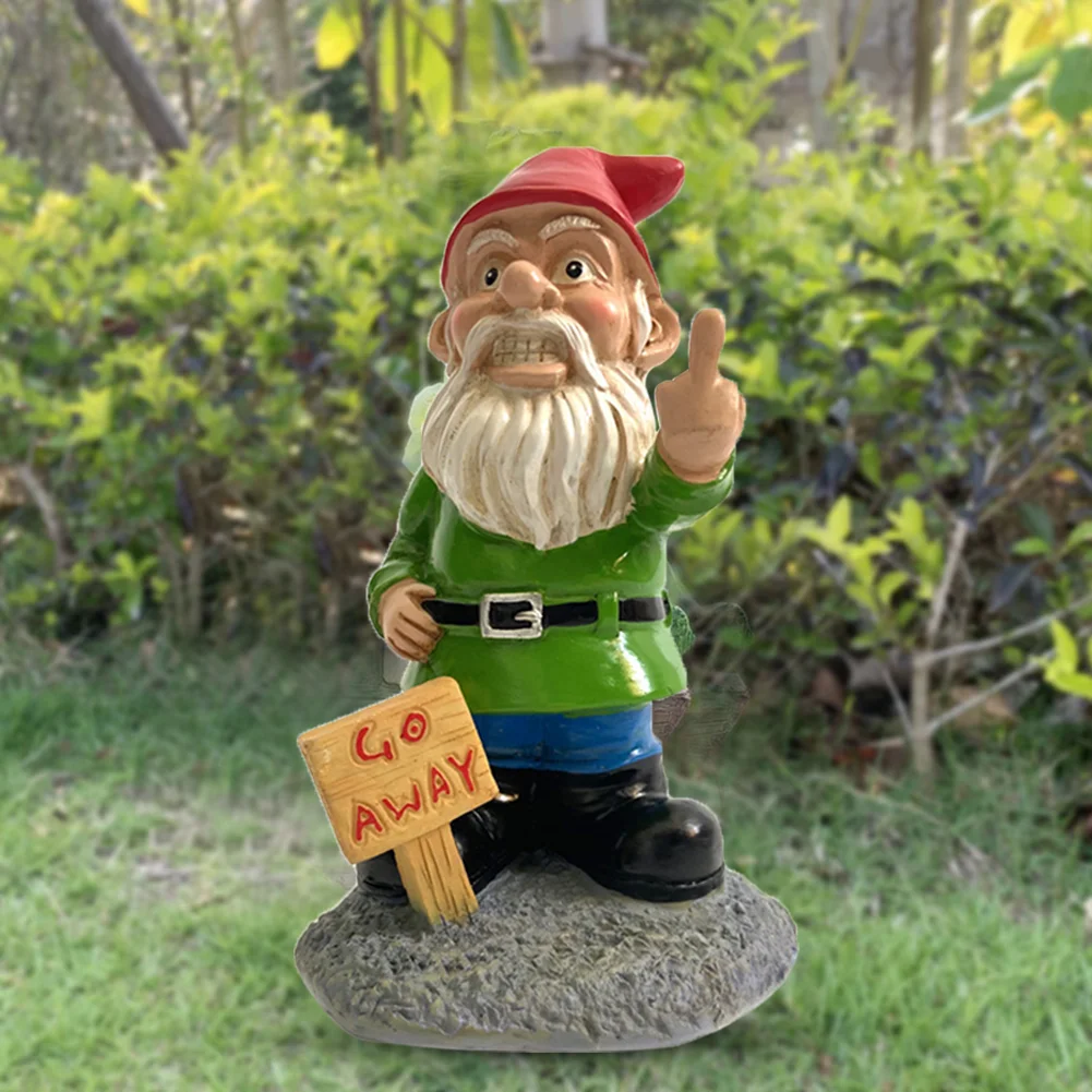 Garden Decorative Dwarf Model Resin Crafts Micro-Landscape Garden Statues