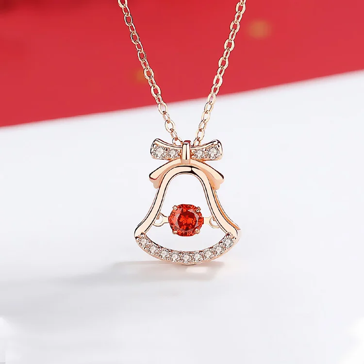 S925 For the One Who Truly Believe Bell Necklace
