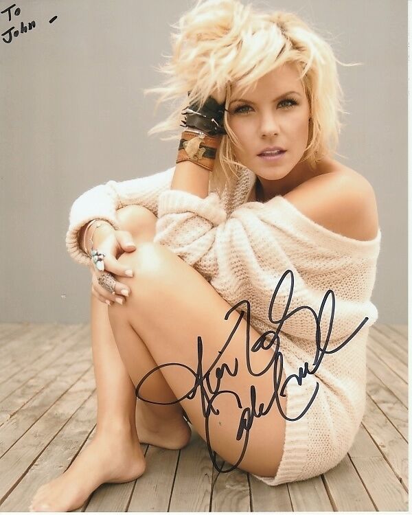 KIMBERLY CALDWELL Autographed Signed Photo Poster paintinggraph AMERICAN IDOL - To John