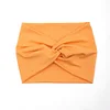 Stylish Pleated Knot Extra Wide Elastic Head Bands