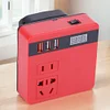 120W Lithium Battery Inverter DC 18-21V To AC 220V Power Inverter for Milwaukee