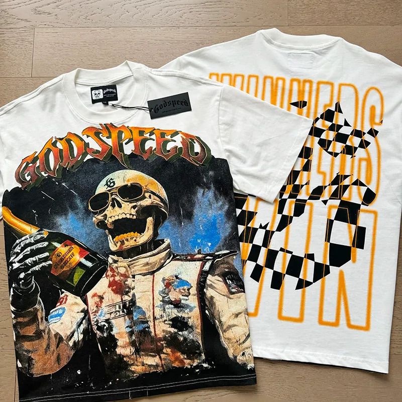 Godspeed Racer Cotton Short Sleeve T-Shirt