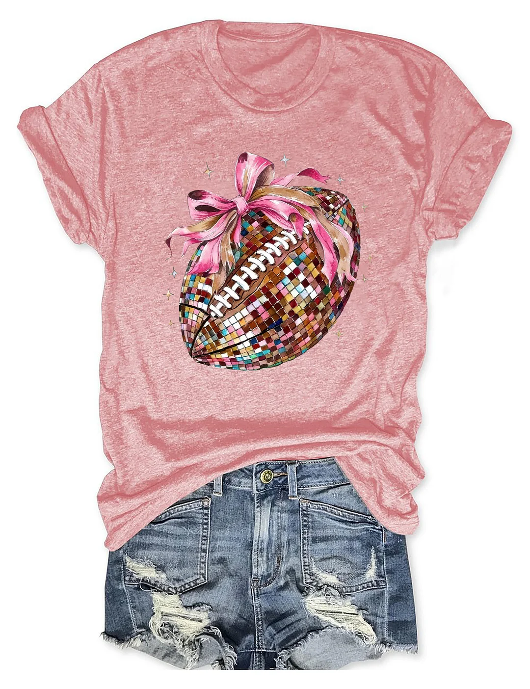 Football Coquette T-Shirt