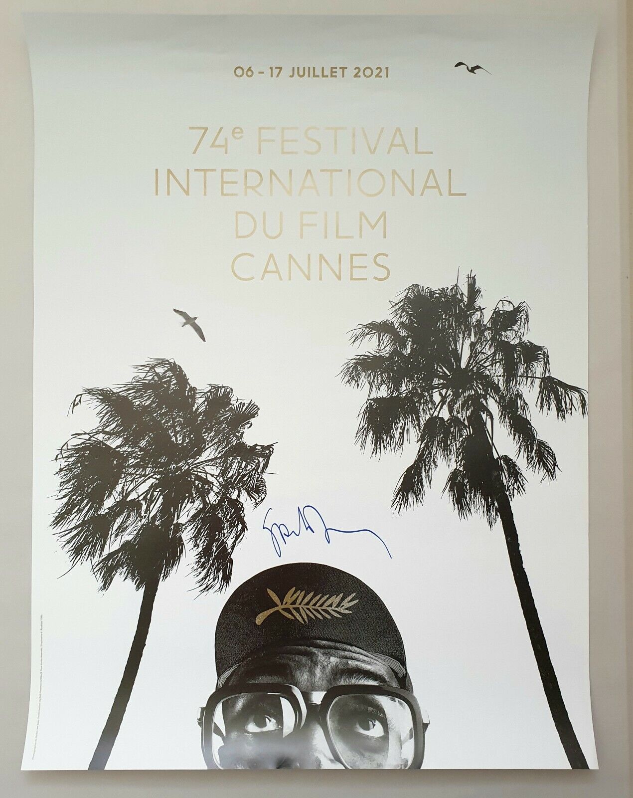 SPIKE LEE SIGNED AUTOGRAPHED Cannes Film Festival 2021 OFFICIAL POSTER