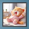 Diamond Painting -DIY Full Round Drill Cute Cat(40*40 CM)