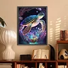 Peinture diamant perceuse ronde tortue de mer-30*40cm