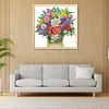 Vase Flower-Crystal Rhinestone Diamond Painting