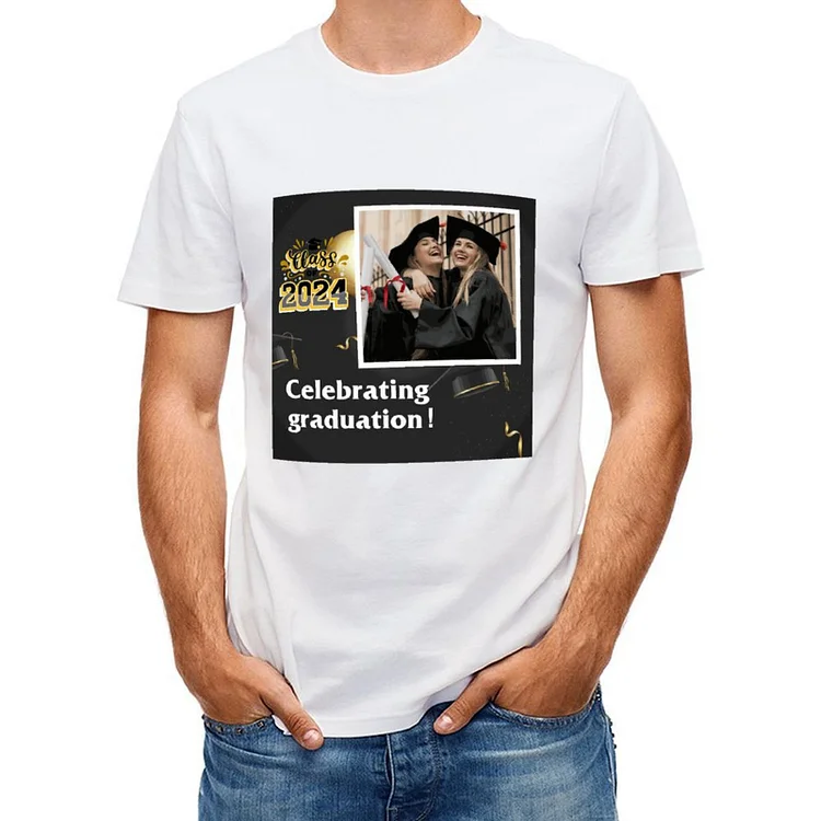 Celebrating Graduation Designable Short Sleeve T-Shirt