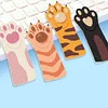 (US Only)3Pcs Cat Paw DIY Diamond Art Bookmark Diamond Painting Art Bookmarks