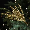 10PCS Glittering Fruit Bunch Christmas Tree Decor