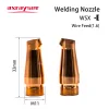 WSX Welding Nozzle for Handheld Gun Head M8 M10 M11 M13 TypeA-H with Wire Feed Laser Welding ND18 Machine 10pcs 1box Axrayser