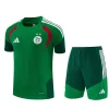 Algeria 26-27 Short-sleeve Tracksuit  Green Chandal  