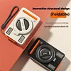 Folding Phone Holder Bluetooth Speaker Subwoofer Wireless Foldable Speaker