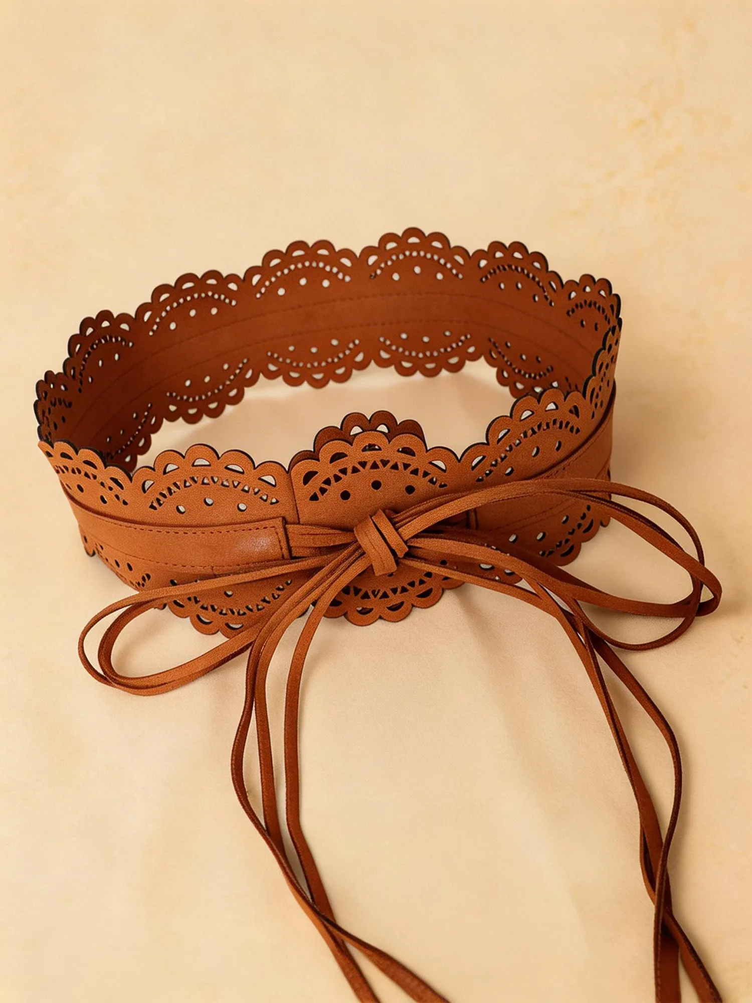 Bohemian Bow Tie Waist Belt