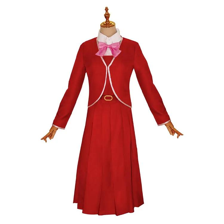 Mysterious Disappearances (2024) Oto Adashino Red Dress Outfits Cosplay Costume Halloween Carnival Suit