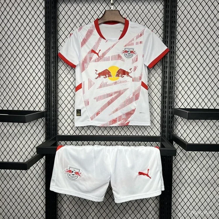 24/25 Kids RB Leipzig Home Jersey 1:1 Thai Quality