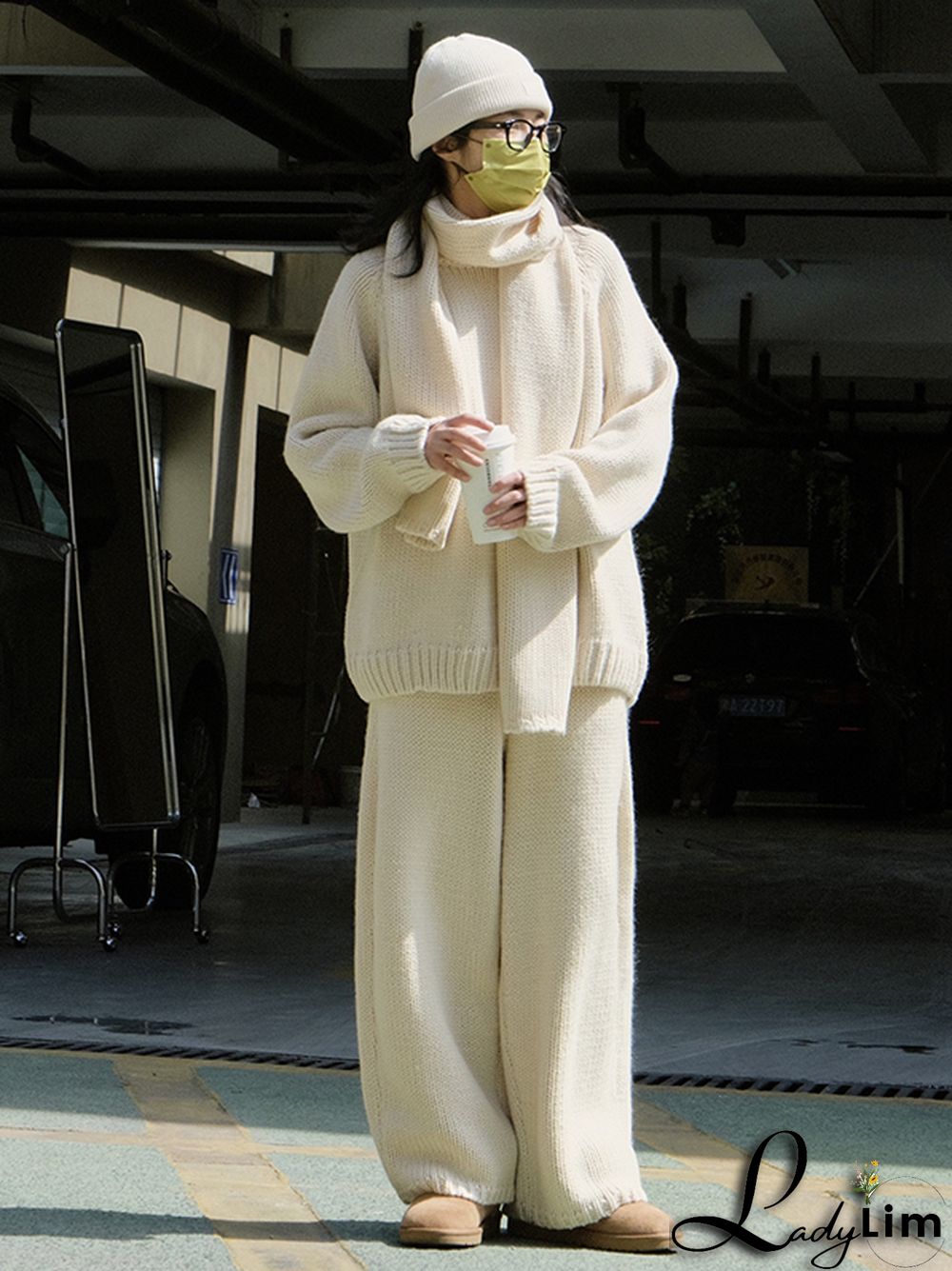 Casual Loose Wide Leg Solid Color Pants