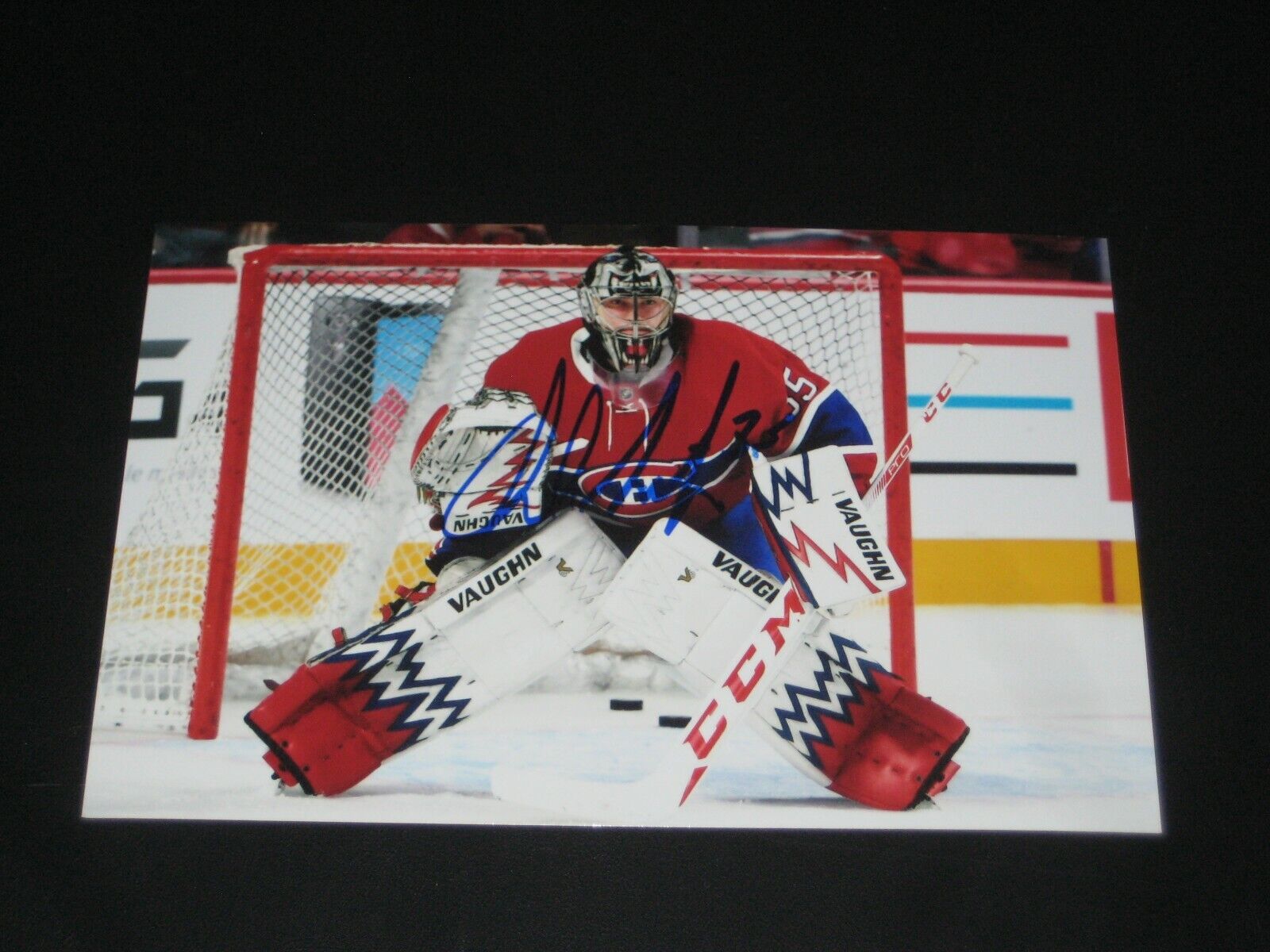 CHARLIE LINDGREN autographed MONTREAL CANADIENS 4x6 Photo Poster painting