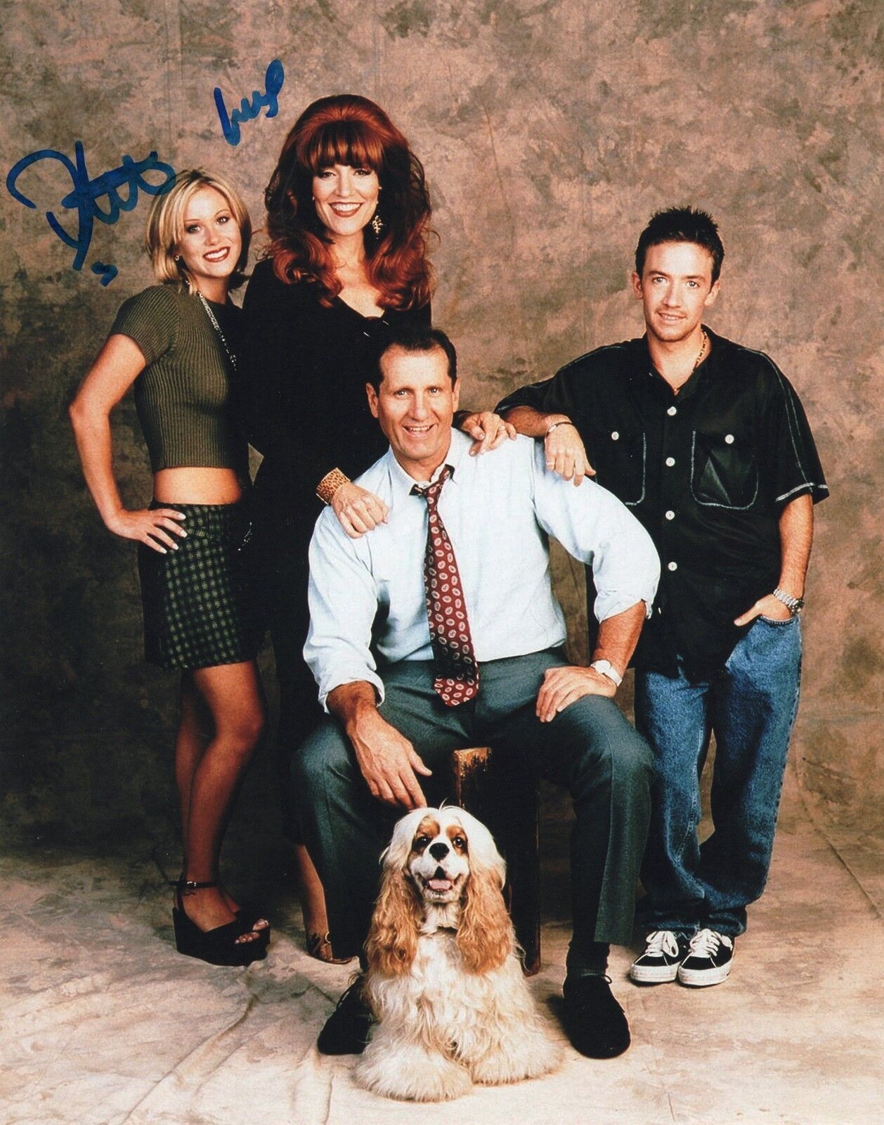 David Faustino Married With Children Bud Bundy Signed 8x10 Photo Poster painting w/COA #1