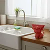 3D Printed Highland Cow Sponge Holder with Drainage Kitchen Sink Organizer Funny Sponge Stand for Kitchen Sink and Home Decor