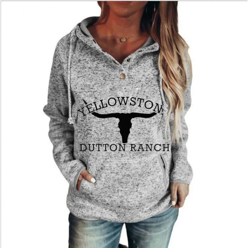 Printed Leisure Long Sleeve Hoodie