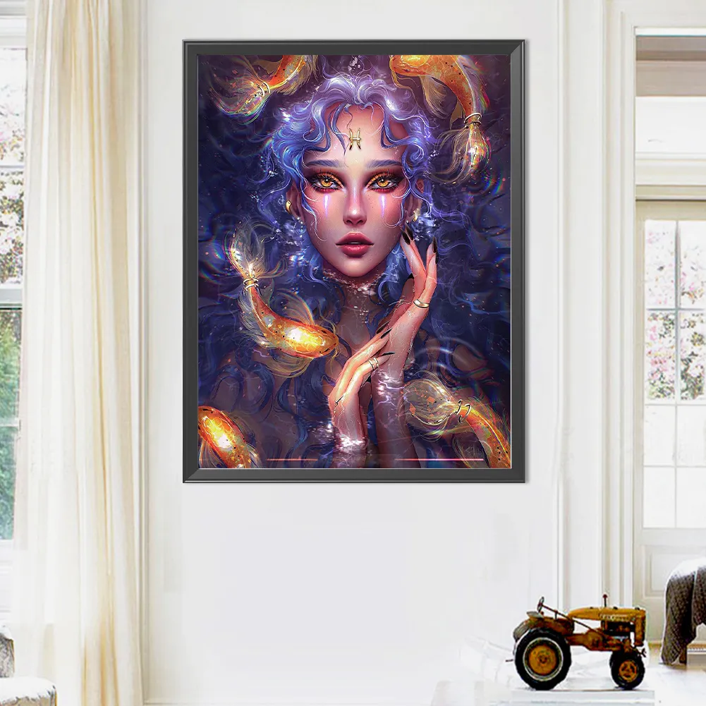 Diamond Painting - Full Round Drill - Beauty(Canvas|50*60cm)