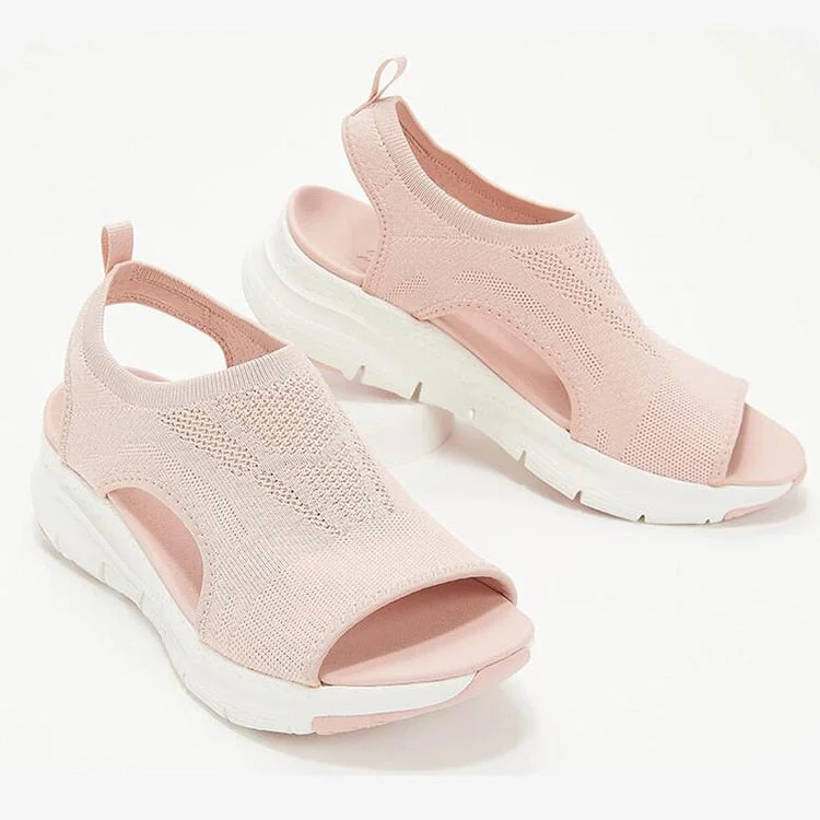 Women Sandals Casual Wedges Sandalias Mujer 2021 New Summer Shoes Women Heels Sandals Platform Peep Toe Wedges Chaussure Femme