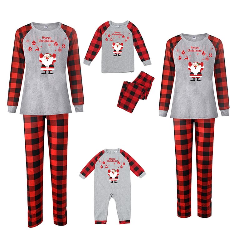 Santa Printed Family Pajama Sets