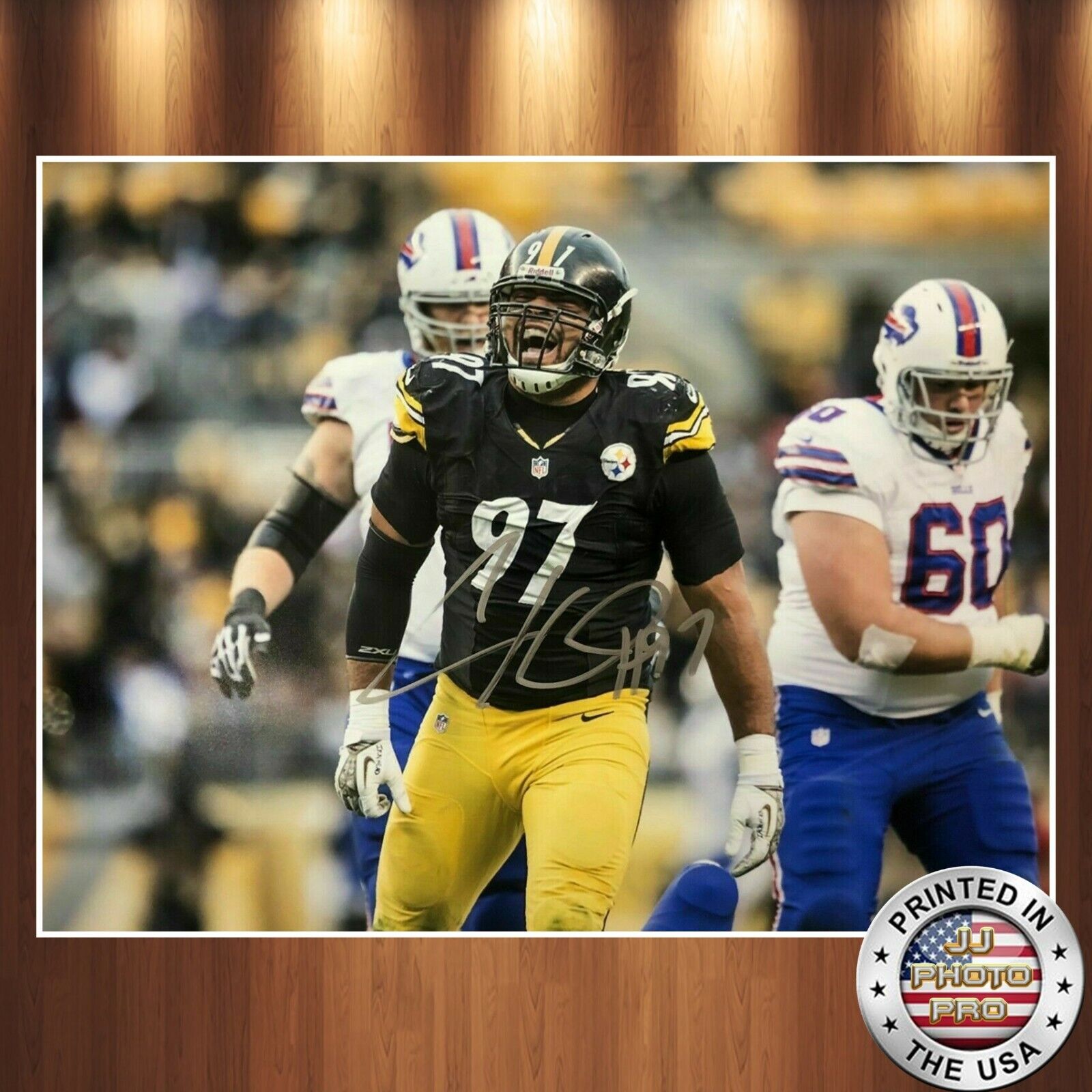 Cameron Heyward Autographed Signed 8x10 Photo Poster painting (Steelers) REPRINT