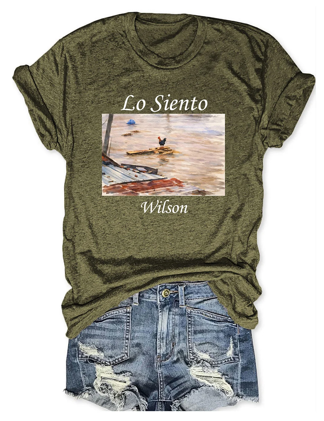 Lo Siento Wilson Rooster T-shirt