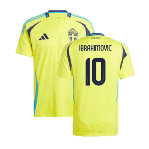 Schweden Zlatan Ibrahimović 10 Home Trikot 2024-2025
