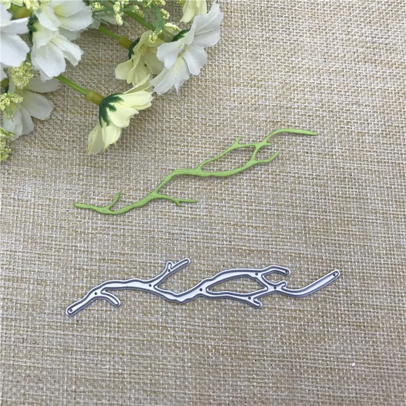 Branch strip Metal Cutting Dies Stencils For DIY Scrapbooking Decorative Embossing Handcraft Die Cutting Template