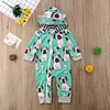 Baby Doggie Creeper Hoodie Zipper Jumpsuit Rompers