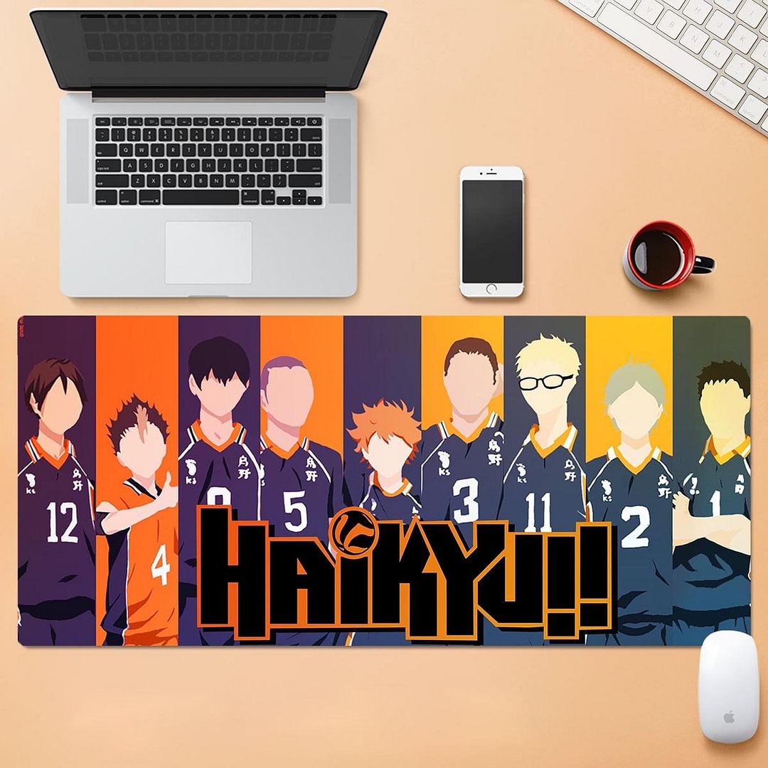 Haikyu!! Mouse Pad Extended Large Mouse Pad for Game Office Home Use