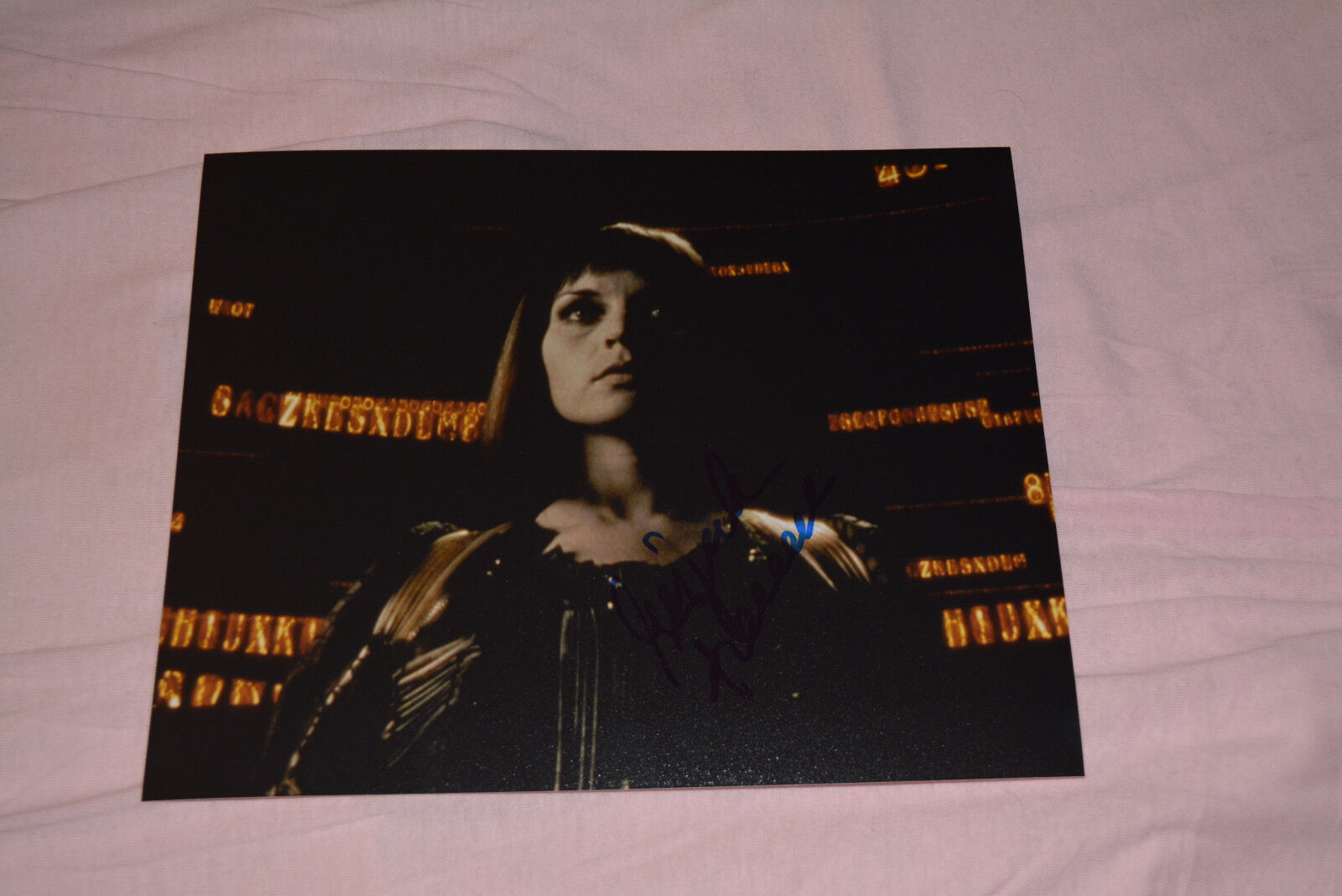 MALGORZATA FOREMNIAK signed autograph In Person 8x10 AVALON Japanese movie