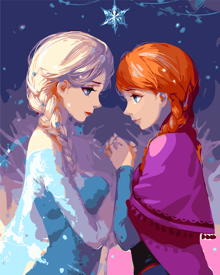 

Frozen – Paint By Numbers - 40*50CM, 501 Original