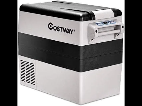 COSTWAY 55-Quart Car Refrigerator