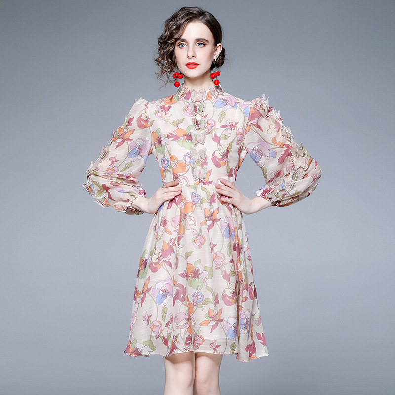  thdmladies Pretty For Me Lavender Floral Print Dress thedmladies