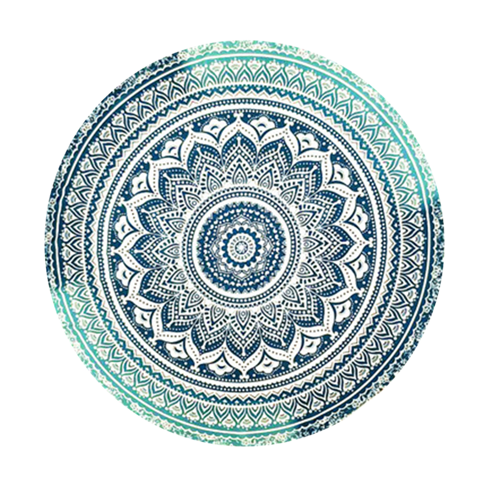

140 X 140cm Round Mandala Tapestry Wall Hanging Carpet Beach Yoga Mat (8, 501 Original