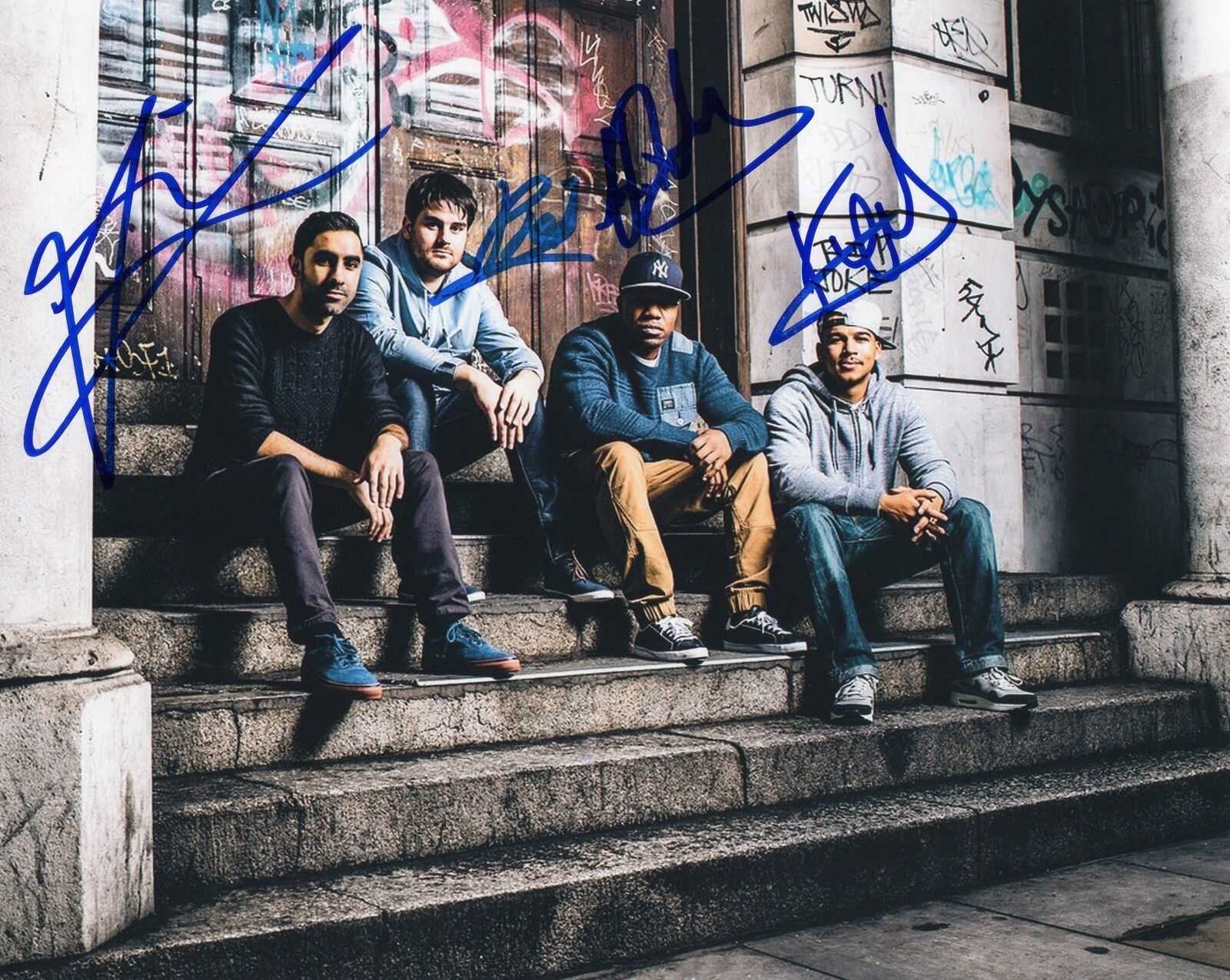 Rudimental Group Feel the Love Signed 8x10 Photo Poster painting w/COA #2