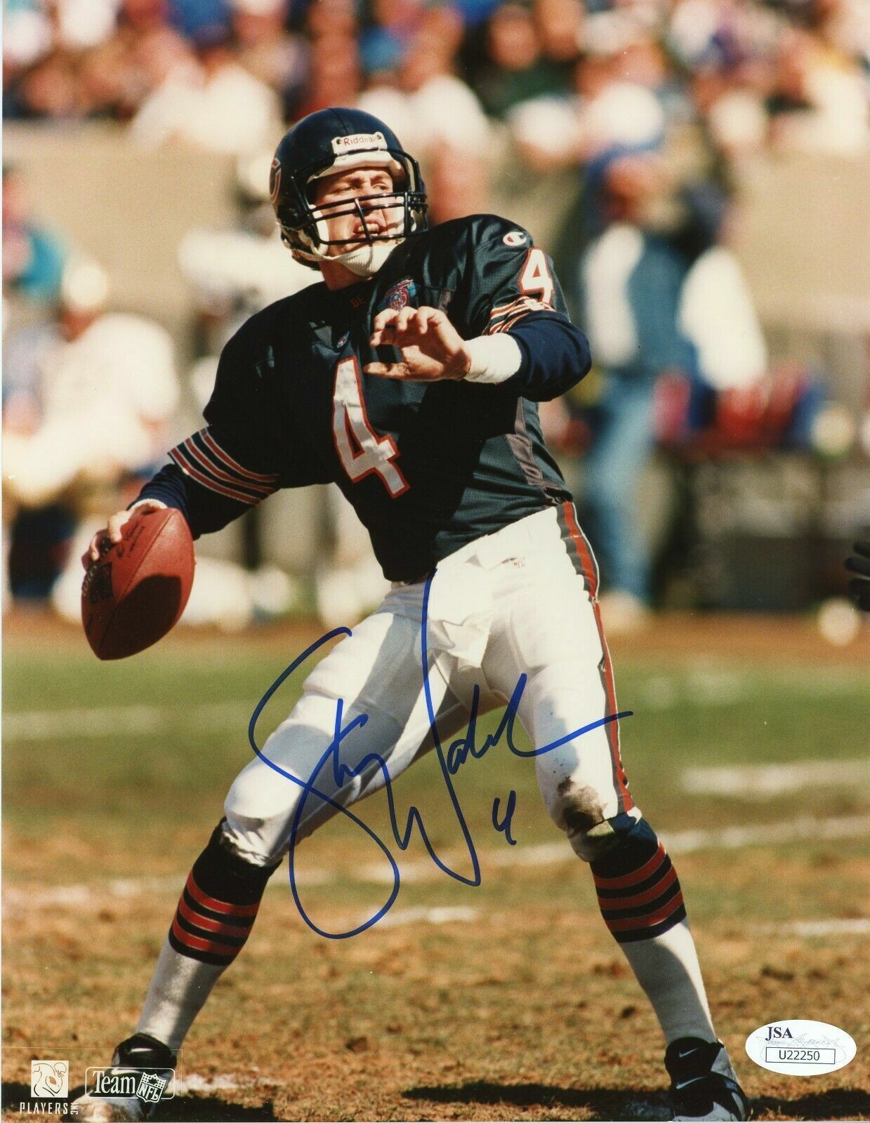 Steve Walsh Signed 8x10 JSA COA Photo Poster painting Autograph 8x Chicago Bears Miami