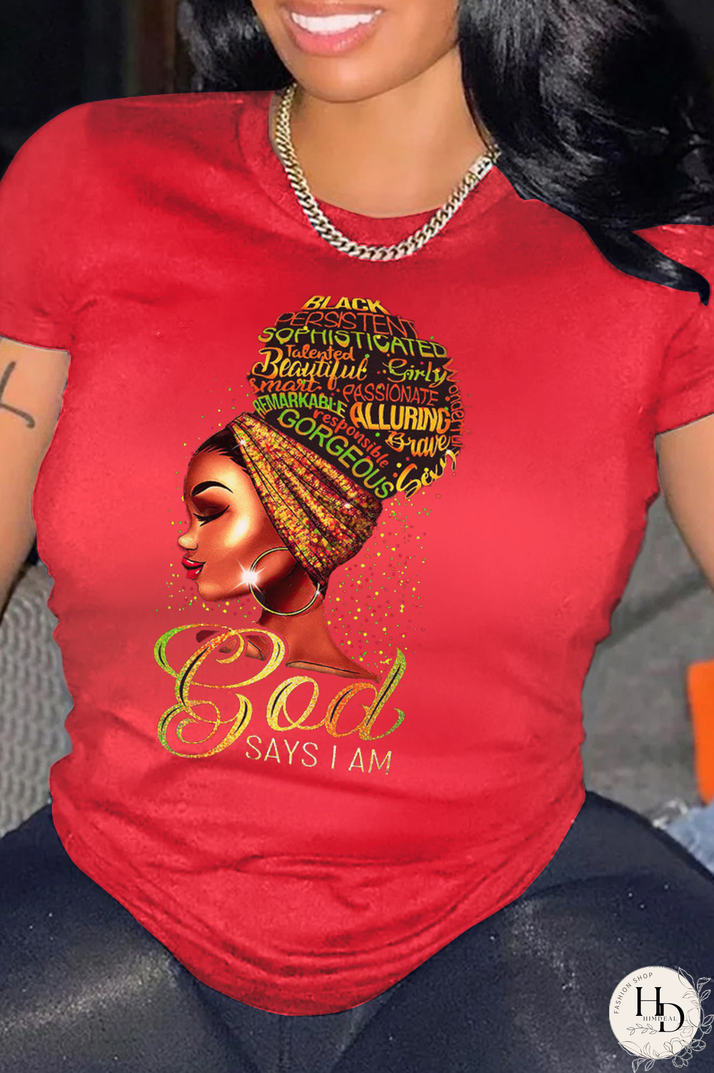 White Vintage Print Patchwork O Neck T-Shirts