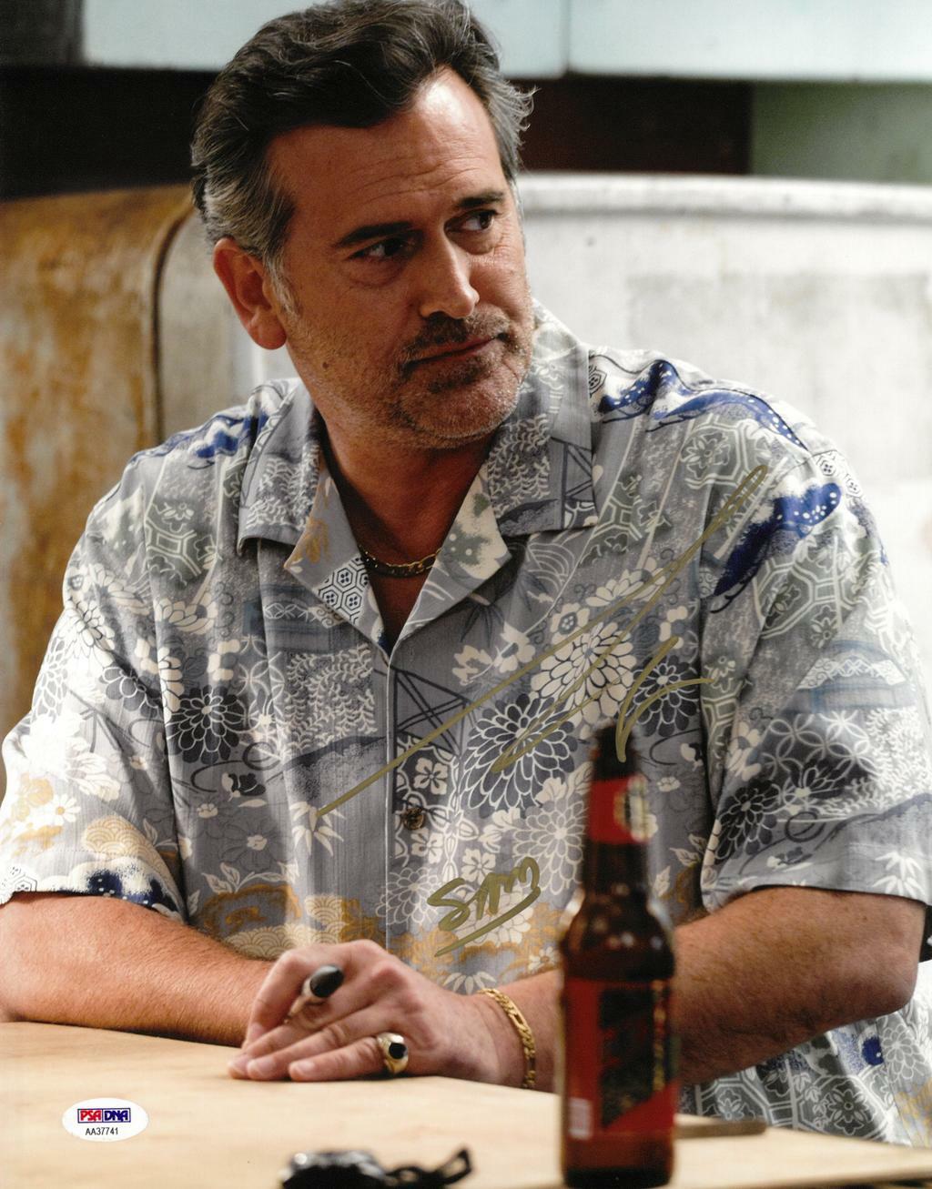 Bruce Campbell Signed Burn Notice Autographed 11x14 Photo Poster painting PSA/DNA# AA37741