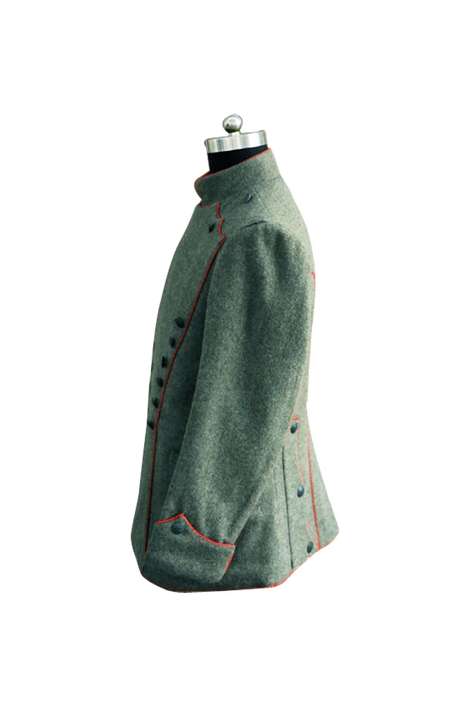   Empire German Uhlan red pipped wool tunic ULANKA German-Uniform