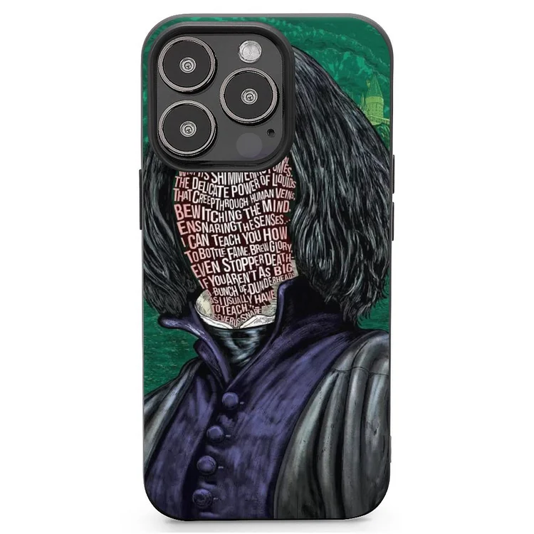 Snape Mobile Phone Case Shell For IPhone 13 and iPhone14 Pro Max and IPhone 15 Plus Case - Heather Prints Shirts