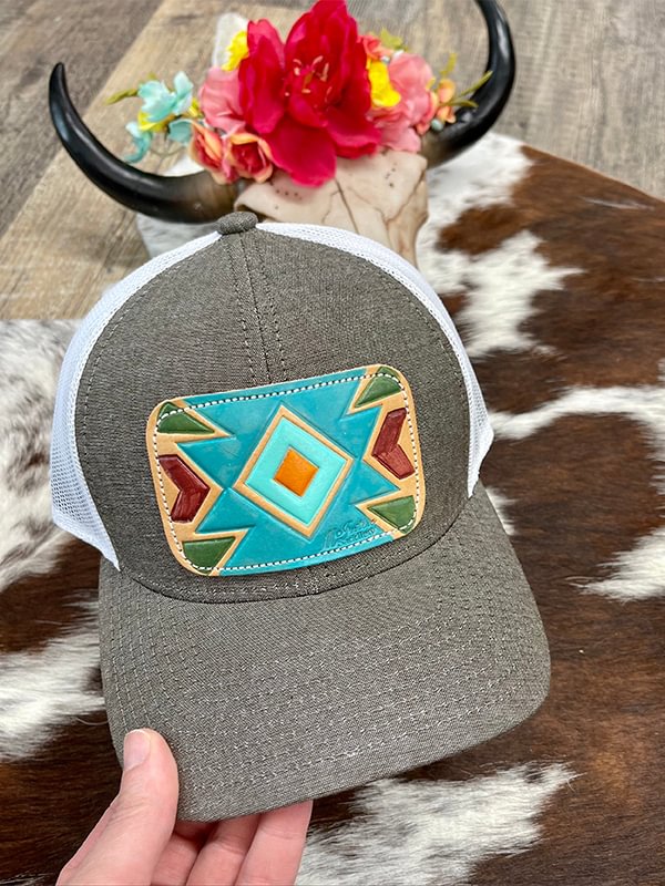 The Teal Navajo Hat