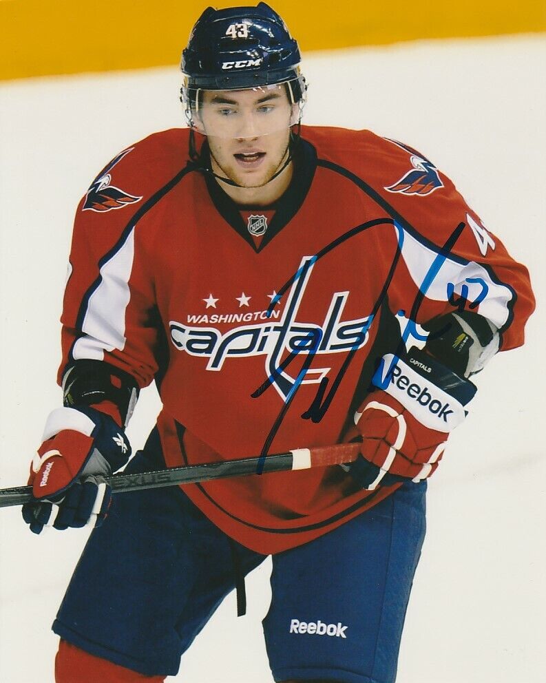 TOM WILSON SIGNED WASHINGTON CAPITALS 8x10 Photo Poster painting! Autograph